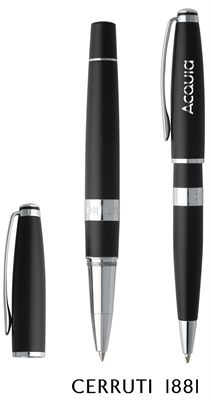 Cerruti 1881® Bicolore Ballpoint & Rollerball Gift Set