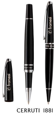 Cerruti 1881® Silver Clip Ballpoint & Rollerball Gift Set