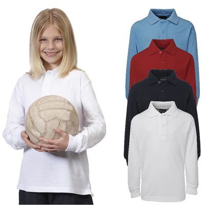 Childrens Long Sleeve Polo