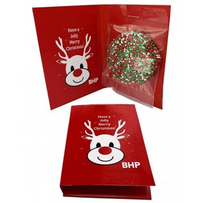 Chocolate Freckle Xmas Gift Card