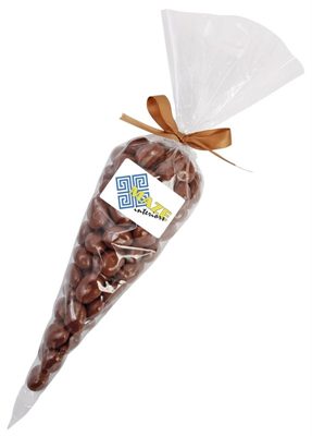 Chocolate Peanut Cones