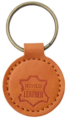 Circular Recycled Leather Keyring