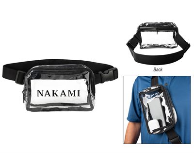 Clear PVC Fanny Belt Pack