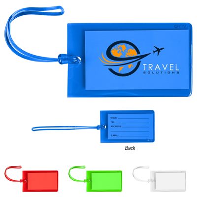 Clearview Translucent PVC Luggage Tag