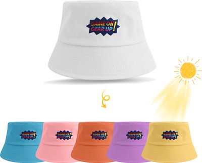 Colour Changing Poly Cotton Bucket Hat