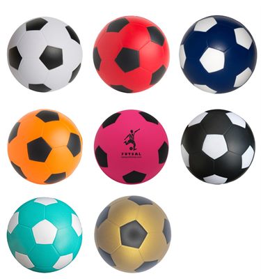 Colourful Soccer Stress Toy