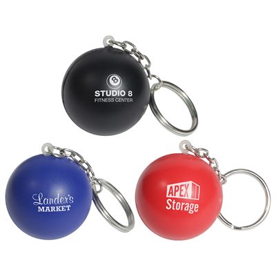 Colourful Stress Toy Keyring