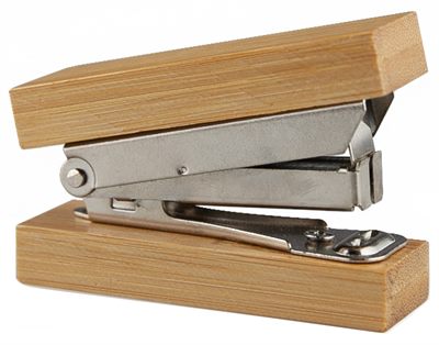 Compact Bamboo Stapler
