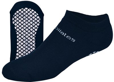 Cotton No Show Sock With Tread And Knit In Logo