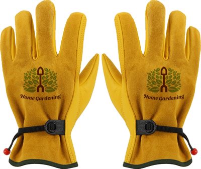 Cowhide Gardening Gloves