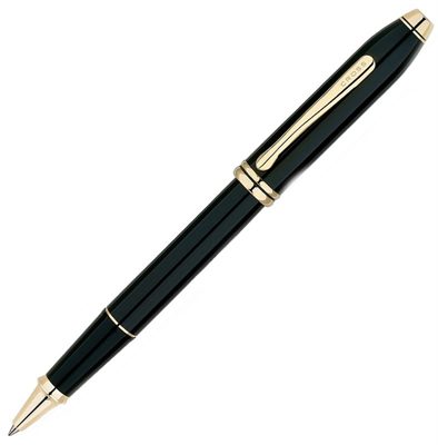 Cross Townsend Black Lacquer Rollerball Pen