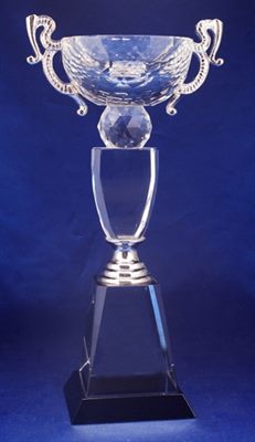 CRY078 Crystal Trophy