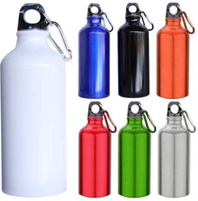 hiking aluminium water bottle