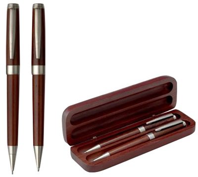 Quality Rosewood Pen Set