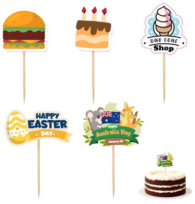 Custom Shaped Coated Paper Toothpick