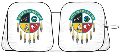 Dakar Full Colour Printed No Bleed Car Sun Shade