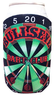 Dartboard Designed Stubby Holder