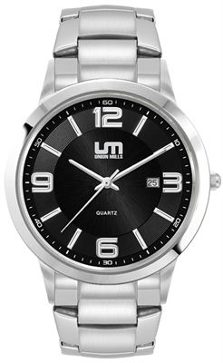 Didier Mens Black Face Watch