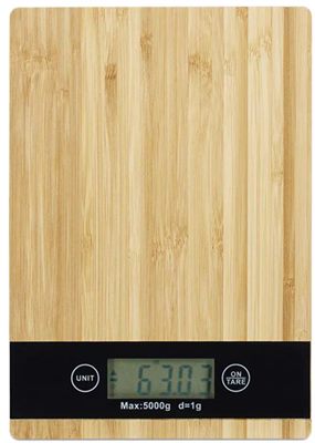 Digital Bamboo Kitchen Scale