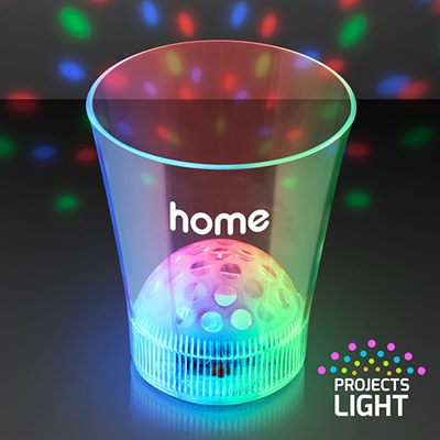 Disco Inferno Light Projecting Cup