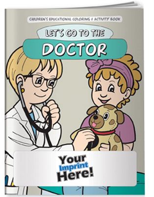 Doctor Theme Childrens Colouring Book