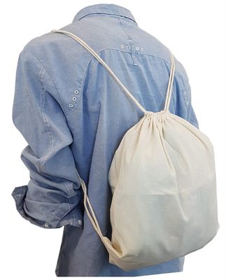 Drawstring Calico Backsack