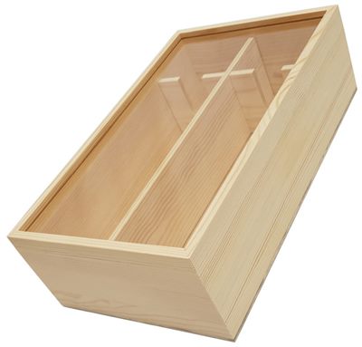 Dual Timber Wine Box