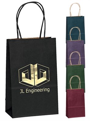 XSmall Matte Paper Shopping Bag