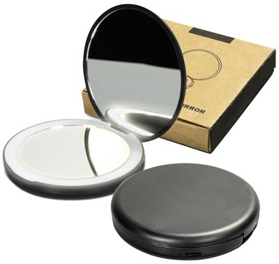 Ella LED Compact Twin Mirror