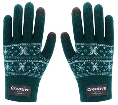Ferrara Acrylic Jacquard Gloves