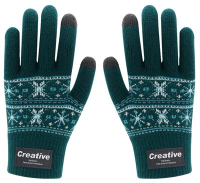Ferrara Kids Acrylic Jacquard Gloves