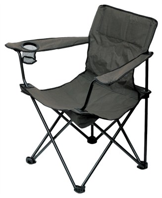 Folding Chair With Drink Holder