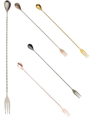 Fork End 40cm Bar Spoon