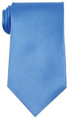 French Blue Coloured Silk Tie