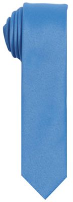French Blue Coloured Skinny Polyester Tie