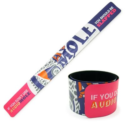 Full Colour Slap Bands printed in bright colours for your next promoti