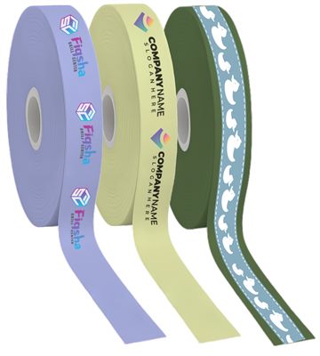 Full Colour Sublimation rPET Satin Polyester Ribbon