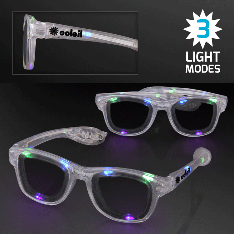 Funky Multicolour LED Party Glasses