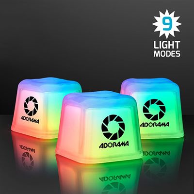 Galaxy Ice Cube With Multicolour LED Light