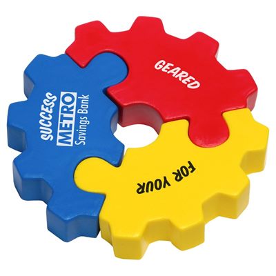 Gear Puzzle Set Shaped Stress Reliever