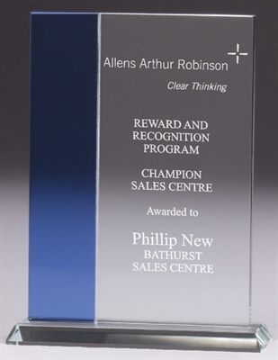 GLA034 Glass Trophy