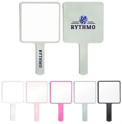Gleam Handheld Square Mirror.