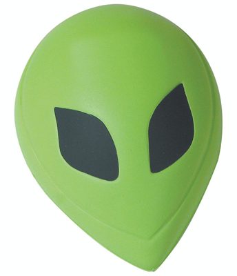 Green Alien Stress Ball