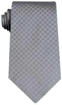 Grey Coloured Nottingham Silk Tie