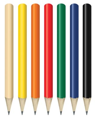 HB Half Size Pencil