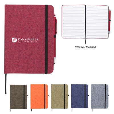 Poly Canvas Heathered Notebook