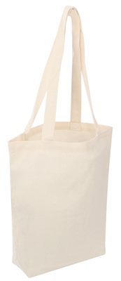 Hemp Gusseted Fibre Tote Bag