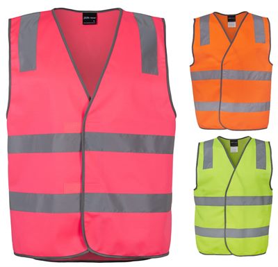 Hi Vis Polyester Tricote Day & Night Safety Vest