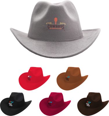 Highnoon Felt Fedora Cowboy Hat