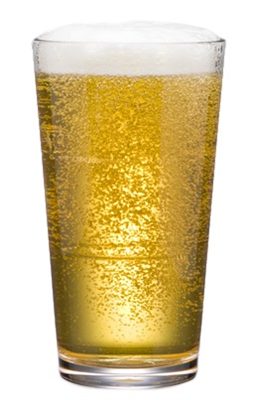 Hitch Lager Glass
